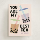 "Best Tea" - Classroom Valentines in Candy by Baumbirdy - Front