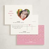 "Won't zoo be mine" - Classroom Valentines in Strawberry by Annie Holmquist - Back of Card Options