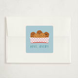"Nugs & Kisses" - Classroom Valentines in Sky by Annie Holmquist - Matching Custom Sticker