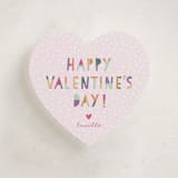 "Valentine Cutie" - Classroom Valentines in Grape by Pixel and Hank - Front