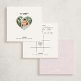 "Valentine Cutie" - Classroom Valentines in Grape by Pixel and Hank - Back of Card Options