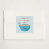 "Cereal & Milk" - Classroom Valentines in Sky by Annie Holmquist - Matching Custom Sticker