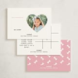 "A Pawsome Valentine" - Classroom Valentines in Bubblegum by Sovelle - Back of Card Options