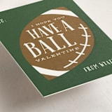 "Have a Ball" - Classroom Valentines in Grass by Amy Payne - Detail