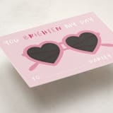 "Brighten" - Classroom Valentines in Bubblegum by Hudson meet Rose - Detail