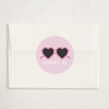 "Brighten" - Classroom Valentines in Bubblegum by Hudson meet Rose - Matching Custom Sticker