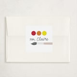 "You make the world colorful" - Classroom Valentines in Gumdrops by Hudson meet Rose - Matching Custom Sticker