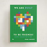 "Built to be friends" - Classroom Valentines in Grass by Michelle Taylor - Front