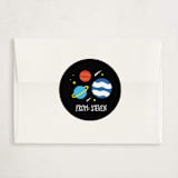 "Outta This World" - Classroom Valentines in Onyx by Darryl Don Doctor - Matching Custom Sticker