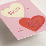 "Slay" - Classroom Valentines in Bubblegum by Vera Lim - Detail