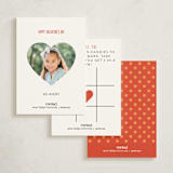 "Cheezy" - Classroom Valentines in Peach by Annie Holmquist - Back of Card Options