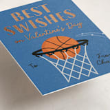 "Best Swishes" - Classroom Valentines in Blueberry by Erica Krystek - Detail