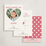 "Shine Bright Disney Minnie Mouse" - Classroom Valentines in Bubblegum by Kacey Kendrick Wagner - Back of Card Options