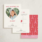 "Disney's Aristocats Adorable Marie" - Classroom Valentines in Rose by Leia Matt - Back of Card Options