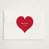 "Little Heart" - Classroom Valentines in Ink by Hudson meet Rose - Matching Custom Sticker