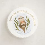 "Otterly Amazing!" - Classroom Valentines in Cloud by Kate Blalock - Front