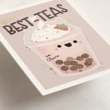 "Best-Teas" - Classroom Valentines in Mocha by Itsy Belle Studio - Detail