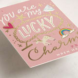 "Lucky Charm" - Classroom Valentines in Carnation by Alethea and Ruth - Detail