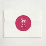 "Lucky Charm" - Classroom Valentines in Carnation by Alethea and Ruth - Matching Custom Sticker