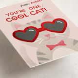 "Coolest Cat" - Classroom Valentines in Cotton Candy by Shirley Lin Schneider - Detail