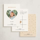 "A Prize Just For Being You" - Classroom Valentines in Peach by Jennifer Holbrook - Back of Card Options