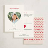 "Blooming Hearts" - Classroom Valentines in Sorbet by letterfix - Back of Card Options