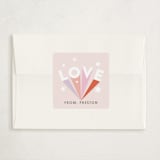 "croffle" - Classroom Valentines in Fruit Punch by chocomocacino - Matching Custom Sticker