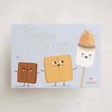 "ON FIRE" - Classroom Valentines in Sky by Karidy Walker - Front