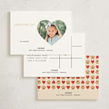 "Stay Golden" - Classroom Valentines in Firetruck by Lauren Jinhee - Back of Card Options
