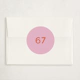 "SixSeven" - Classroom Valentines in Peach by Ani Somi - Matching Custom Sticker