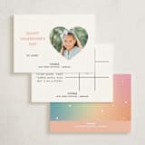 "You Shine, Valentine!" - Classroom Valentines in Sherbet by Olivia Goree - Back of Card Options