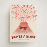 "You're a Blast" - Classroom Valentines in Hot Lava by Kelsey Mucci - Front