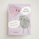 "Rockin' Gem" - Classroom Valentines in Opal by Carolyn Kach - Front