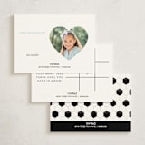 "Have a Kickin' Valentines" - Classroom Valentines in Powder Blue by Meagan Griffin - Back of Card Options