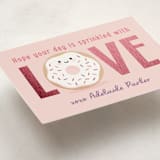 "Love Donut" - Classroom Valentines in Melon by Kacey Kendrick Wagner - Detail