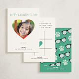"Pawsitively Awesome" - Classroom Valentines in Seafoam by Randi Cirelli - Back of Card Options