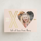 "XO Arrow" - Classroom Valentines in Blush by Alethea and Ruth - Front