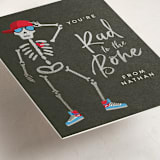"Rad to the Bone" - Classroom Valentines in Crimson by Joanna Griffin - Detail