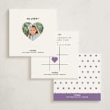 "Magical Valentine" - Classroom Valentines in Lavender by Jana Volfova - Back of Card Options
