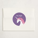 "Magical Valentine" - Classroom Valentines in Lavender by Jana Volfova - Matching Custom Sticker