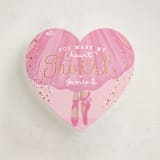 "Heart Twirl" - Classroom Valentines in Blush by Gina Grittner - Front