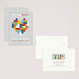 "Built to be friends" - Classroom and Mailable Valentines in Brights by Michelle Taylor - Assembled