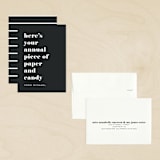 "We Do This Every Year" - Classroom and Mailable Valentines in Slate by Amy Payne - Assembled