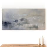 "Abstract, 24x48in., Painting Commission" - Commissioned Original Painting in multicolor by Christa Kimble