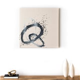 "Abstract, 24x24in., Painting Commission" - Commissioned Original Painting in multicolor by Christa Kimble