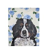 "Custom Acrylic Pet Portrait, 8x10, Commission Painting" - Commissioned Original Painting in multicolorassorted-colors by Sarah Hall