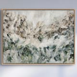 "Custom Abstract Painting – 36” x 48” Acrylic on Canvas" - Commissioned Original Painting in multicolorassorted-colors by Sarah Mankin