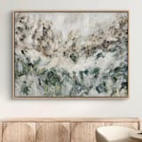 "Custom Abstract Painting – 36” x 48” Acrylic on Canvas" - Commissioned Original Painting in multicolorassorted-colors by Sarah Mankin