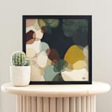 "Venn Abstract, 24 x 30 in., Painting Commission" - Commissioned Original Painting in multicolorassorted-colors by Wendy Keller