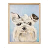 "Painted Pet Dog Portrait, 8x10.5", Painted Commission" - Commissioned Original Painting in multicolorassorted-colors by AlisonJerry